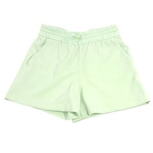 Lululemon Softstream Shorts Kohlrabi Green Athletic Drawstring Pockets 3.5" Sz 4